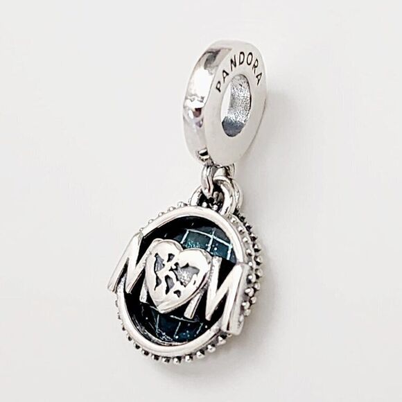 Pandora Glitter Globe Mom Dangle Charm - Picture 4 of 6